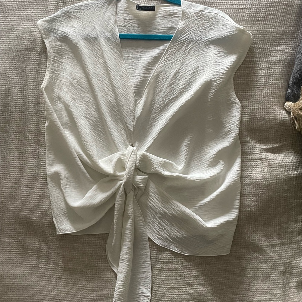 White Summer Blouse